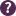 Question mark purple icon